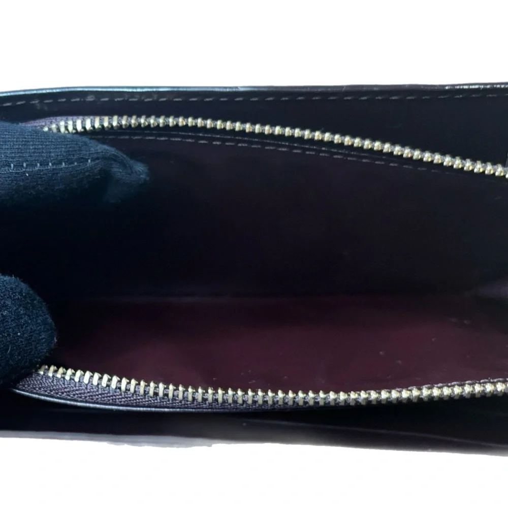 Authentic Louis Vuitton Amarante Vernis Sarah wallet